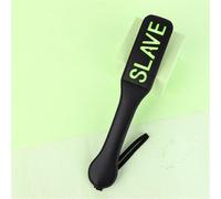 Leather Luminous Spanking Paddle BDSM Whip Accessories Beat Ass Training Hand Slapper Luminous Sex Play for Fetish Slaves Couple Lover