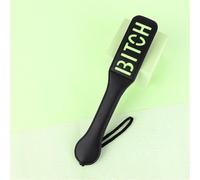 Leather Luminous Spanking Paddle BDSM Whip Accessories Beat Ass Training Hand Slapper Luminous Sex Play for Fetish Slaves Couple Lover
