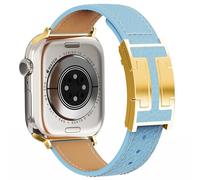 Leather Magnetic Watch Band Compatible with Apple Watch Ultra Band 49mm 46mm 45mm 44mm 42mm 41mm 40mm 38mm,Designer Replacement Strap for Women Men iWatch Ultra 2/Ultra/SE/Series 10/9/8/7/6/5/4/3/2/1