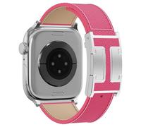 Leather Magnetic Watch Band Compatible with Apple Watch Ultra Band 49mm 46mm 45mm 44mm 42mm 41mm 40mm 38mm,Designer Replacement Strap for Women Men iWatch Ultra 2/Ultra/SE/Series 10/9/8/7/6/5/4/3/2/1