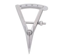 Leather Marking Gauge, Stainless Steel Adjustable Spring Divider for DIY Leathercraft (Screw Locking Marking Gauge)