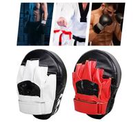 Leather Martials Art Targets Handheld Equipment Impacts Resistance Kick Shield Leather Texture Suitable For Daily Portable Kickboxing Targets