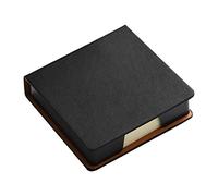 Leather Memo Pad Holder Organizer Office School Supplies Note Card Dispenser Sticky Storage Box Desk Accessories Leather Memo Pad Holder Card Dispenser Sticky Storage Box Desk Accessories