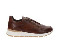 Leather Men's Trainers Modern Design - male - Nerogiardini - Sneakers - Brown - 7 UK - Shoes 7 UK