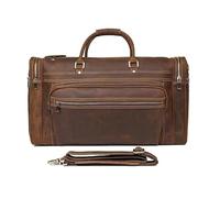 Leather Mens Travel Bag Waterproof Leather Overnight Bag for Male Hand Luggage Men Weekend Bag Business