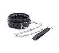 Leather Metail Soft Spong Sex Handcuffs Ankle Cuffs and Collar Drag BDSM Bondage Set Sex Toys for Couples Erotic Womens Lingerie Collar One Size