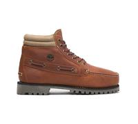 Leather Mid-High Cut Boot - male - Timberland - Lace-up Boots - Brown - 9 1/2 UK - Shoes 9 1/2 UK