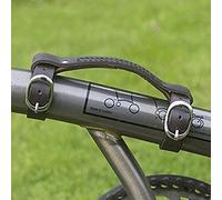 Leather Mini Carry Handle For BROMPTON Handgrip Bike Bicycle Frame Carrying DARK BROWN