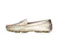Leather Moccasins - female - Emanuelle Vee - Loafers - Yellow - 5 UK - Shoes 5 UK