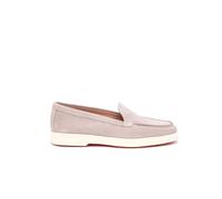 Leather Moccasins - female - Santoni - Loafers - Beige - 8 UK - Shoes 8 UK