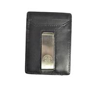 Leather Money Clip Wallet Celtic FC Black One Size