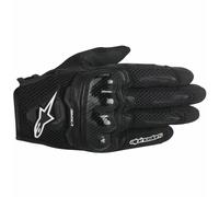 Leather Motorcycle Glove > Alpinestars SMX-1 Air V2 Leather Armoured - Black