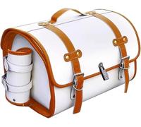 Leather Motorcycle Top Box Tail Bag for Yamaha XVS1100 DragStar 2015