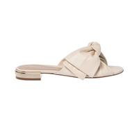 Leather Mule - female - Baldinini - Heeled Mules - Beige - 6 UK - Shoes 6 UK