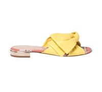Leather Mule - female - Baldinini - Mules - Yellow - 8 UK - Shoes 8 UK