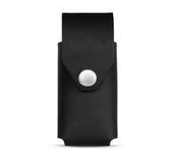 Leather Multi-Tool Sheaths Fits Leatherman Wave Alpha, Ultra Durable Full Grain Leather Tool Holder, Multi Tool Holster for Belt, Solid Brass Rivets - American Bench Craft (Black)