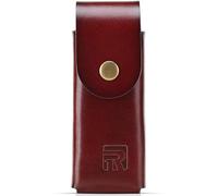 Leather Multitool Sheath Compatible with Leatherman Wave and Wave Plus Ultra Durable Full Grain Leather Tool Multi Tool Holster for Belt Solid Rivets - Belt Accessories for Men (BROWN, Small)