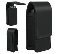 Leather Multitool Sheath for Belt, EDC Belt Pouch, Multitool Holster for Belt, Multitool Pouch Fits Folding Tool, Magnetic Closure EDC Belt Organizer, Multitool Holder Replacement, Black