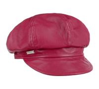 Leather Newsboy Cap by Seeberger