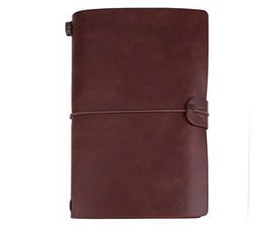 Leather Notebook Journal, 72 Sheets Retro Style Retro Style PU Leather Travel Journal Handmade Diary Notepad for Men Women Writing Gifts for Any Occasion