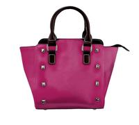 Leather One-Shoulder Rivet Bag Ladies' Handbag With Fully Printed And Multi-Faceted Design, With Adjustable Shoulder Strap And Fashionable Pu Diagonal Bag, Suitable For Commuting, Traveling