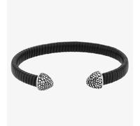 Bourne and Wilde Mens Leather Open Bangle UR31-01