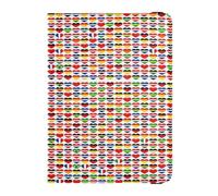 Leather Passport and Vaccine Card Holder Combo Travel Documents Organizer Protector Passport Cover Holder Wallet Case for Travel Essential Waterproof, Color 15, one size, Modern