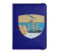 Leather Passport and Vaccine Card Holder Combo Travel Documents Organizer Protector Passport Holder for Travel Essential Waterproof, COLOR 14, One Size, Modern