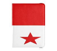 Leather Passport and Vaccine Card Holder Combo Travel Documents Organizer Protector Passport Holder for Travel Essential Waterproof, Color 40, one size, Modern