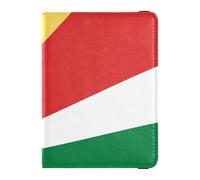 Leather Passport and Vaccine Card Holder Combo Travel Documents Organizer Protector Passport Holder for Travel Essential Waterproof, Color 19, one size, Modern