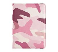 Leather Passport and Vaccine Card Holder Combo Travel Passport Wallet With Vaccination Card Slot Passport Holder Case for Men and Women Waterproof, Camouflage, One Size, Modern
