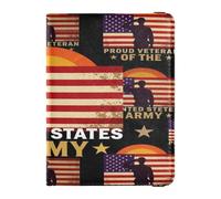Leather Passport and Vaccine Card Wallet Combo Passport Case Travel Documents Wallet Passport Holder for Travel Essential Waterproof, COLOR 32, One Size, Modern