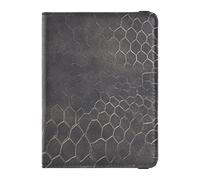 Leather Passport and Vaccine Card Wallet Combo Travel Passport Wallet Passport Holder Case for Men and Women Waterproof, 6snake skin print style on the backgroud of, One Size, Modern