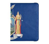 Leather Passport and Vaccine Card Wallet Combo Travel Passport Wallet With Vaccination Card Slot Passport Holder Case for Travel Essential Waterproof, COLOR 26, One Size, Modern