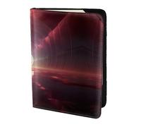 Leather Passport Holder Cover Case Dream Print Eco-Friendly Genuine Leather Travel Essentials