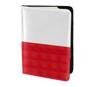 Leather Passport Holder Cover Case Flag of Chile Print Eco-Friendly Genuine Leather Travel Essentials