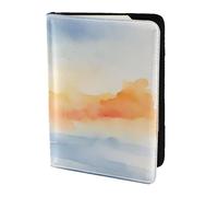 Leather Passport Holder Cover Case Lighthouse Print Eco-Friendly Genuine Leather Travel Essentials