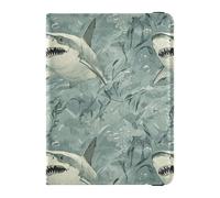 Leather Passport Holder Cover Ultra Slim Wallet Combo for Women Men Travel Essentials, Multicolor06, One Size, Casual