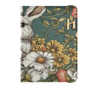 Leather Passport Holder Covers Case Lightweight Wallet Passport Holder for Women and Men Cute Passport Book Travel Essentials Happy Easter Rabbit Carrots Floral Daisy Egg, Happy Easter Rabbit Carrots