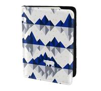 Leather Passport Holder Travel Women Men - Slim Cartoon Iceberg Polar Bear Passport Wallet Cover Case, Travel Document Holder Holds, Document, Cards, Tickets, Id for Airport Essentials 5.5 Inch