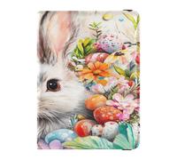 Leather Passport Holders Lightweight Vaccine Card Holder Cover Combo for Women Men Family Cute Passport Book Travel Happy Easter Bunny Carrots Candy Rabbit Ears, Happy Easter Bunny Carrots Candy