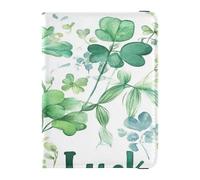 Leather Passport Holders Waterproof Vaccine Card Holder Cover Combo for Women Girl Cute Passport Book Travel St.Patrick's Gnome Luck, St.Patrick's gnome luck, One Size, Casual