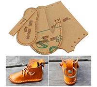 Leather Pattern Template Transparent Acrylic Template Mini Shoes Boots Mold for DIY Leather Shoe Stencil School Supplies