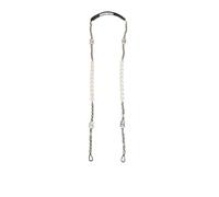 Leather Pearl Chain Bag Accessory Shoulder Strap - female - Dolce & Gabbana - Bag Accessories - Multicolor - ONE SIZE - Bags ONE SIZE