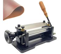 Leather Peeling Machine for Crafting and Belt Making, Adjustable Thickness, Professional Tool for Thinning Leather, Ideal for Artisans and DIY Projects
