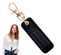 Leather Pen Holder Key Holder - Portable Clip Organizer | Anti-lost Pen Case with Lanyard for Holders Pen Holder Holder Pen Storage Pouch Pen Holder Writing Accessory for Transpo