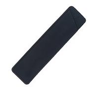 Leather Pencil Case Handmade Pens Holder Bevel Crazy Horse Pen Protective Sleeve Cover, Black