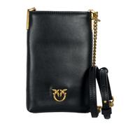 Leather Phone Case with Chain - female - PINKO - Cross Body Bags - Black - ONE SIZE - Bags ONE SIZE