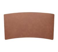 Leather Place Mats for Dining Table and Kitchen Buffet, Brown