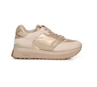 Leather Platform Trainers - female - Liu Jo - Sneakers - Beige - 3 UK - Shoes 3 UK